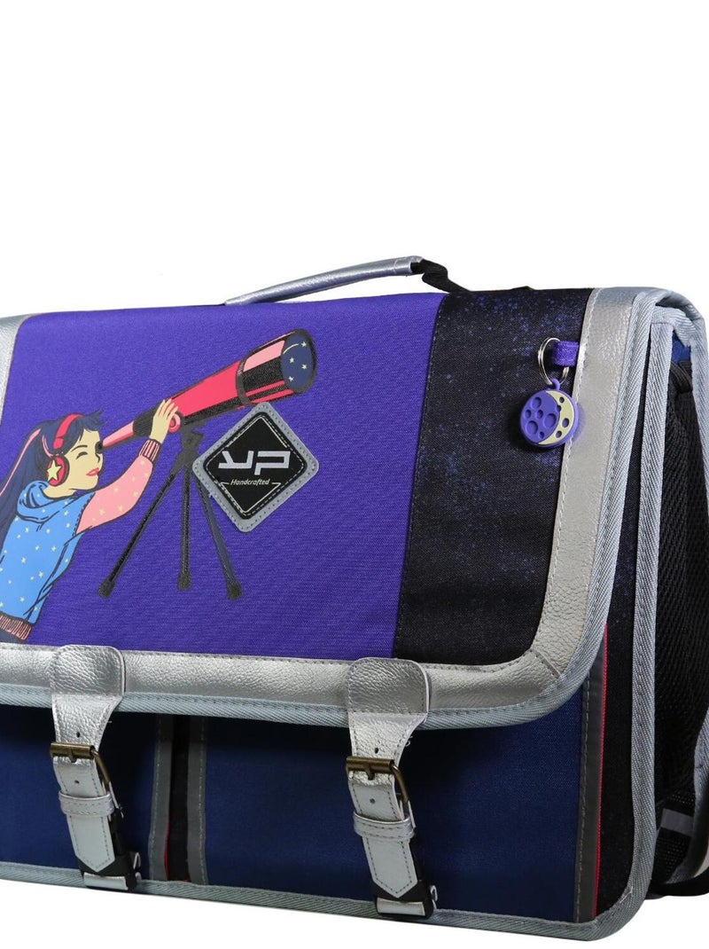 BODYPACK Cartable 41 cm recyclé Emma Etoile Violet - Kiabi