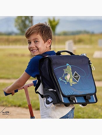 BODYPACK Cartable 41 cm roulettes recyclé Dino trottinette