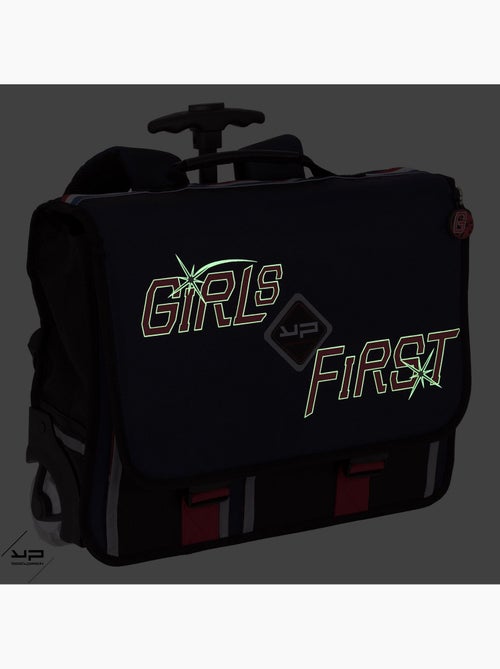 BODYPACK Cartable 41 cm roulettes recyclé Girl First - Kiabi
