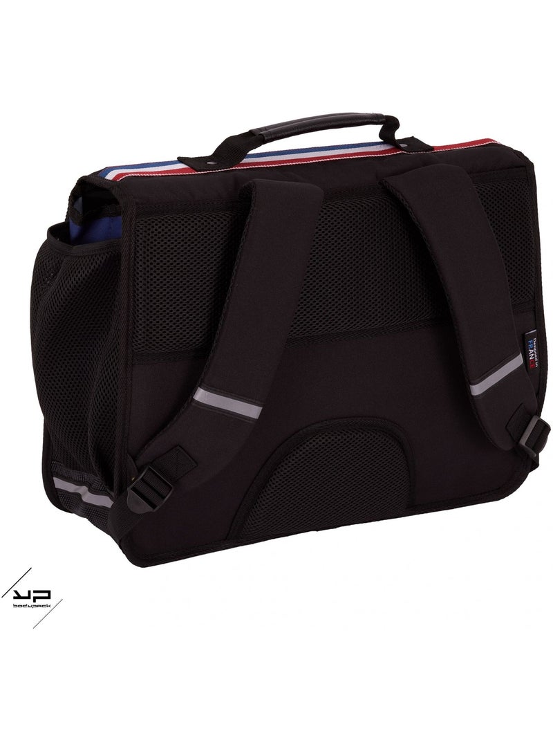 BODYPACK Cartable 41cm recyclé Labyrinthe Bleu - Kiabi