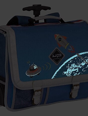 BODYPACK Cartable à roulettes 41 cm Objectif Lune