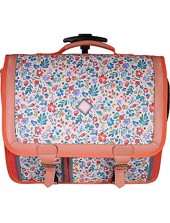Bodypack Cartable à Roulettes Bloom 41cm - Fille - Recyclé - Primaire - Roues Lumineuses