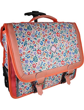Bodypack Cartable à Roulettes Bloom 41cm - Fille - Recyclé - Primaire - Roues Lumineuses