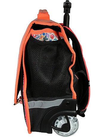 Bodypack Cartable à Roulettes Bloom 41cm - Fille - Recyclé - Primaire - Roues Lumineuses