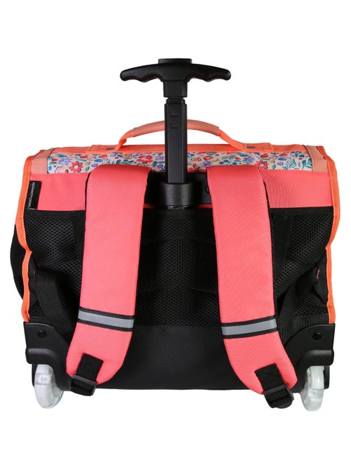 Bodypack Cartable à Roulettes Bloom 41cm - Fille - Recyclé - Primaire - Roues Lumineuses - Kiabi