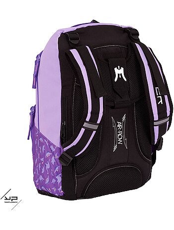 BODYPACK Sac à dos 1 compartiment recyclé Dino Violet