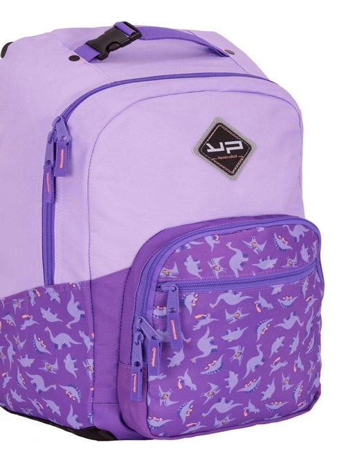 BODYPACK Sac à dos 1 compartiment recyclé Dino Violet - Kiabi