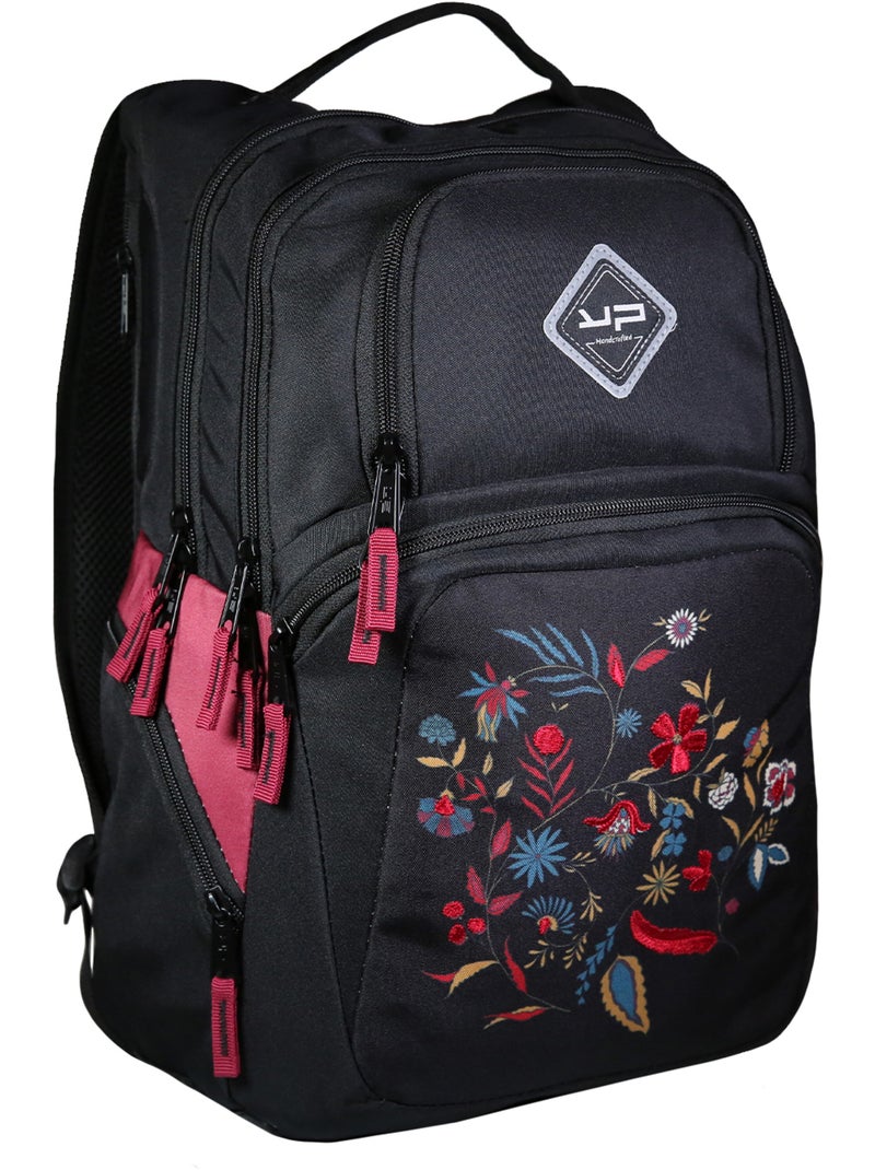 BODYPACK Sac à dos 2 Compartiments INDIENNE  Noir Noir - Kiabi