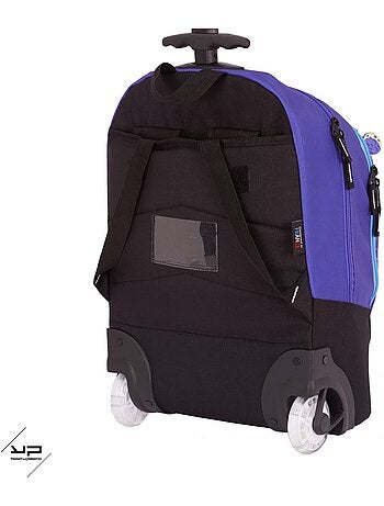 BODYPACK Sac à dos à roulettes 2 compartiments Comète violette