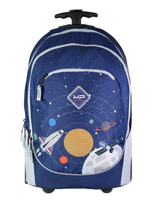 Bodypack Sac à dos à roulettes 2 compartiments Cosmos Bleu - Kiabi