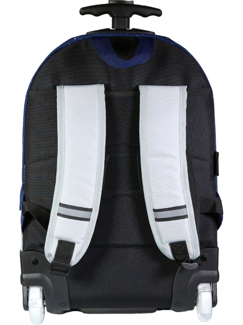 Bodypack Sac à dos à roulettes 2 compartiments Cosmos Bleu Bleu - Kiabi