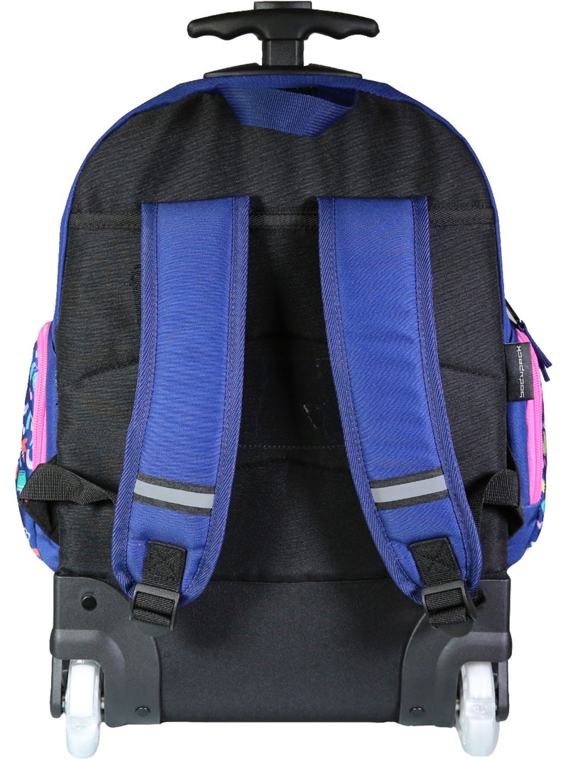 Bodypack Sac à dos à roulettes 2 compartiments Doodle Multicolore Multicolore - Kiabi