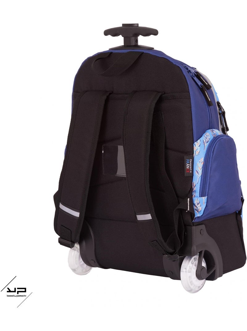 BODYPACK Sac à dos à roulettes 2 compartiments Farniente Bleu - Kiabi