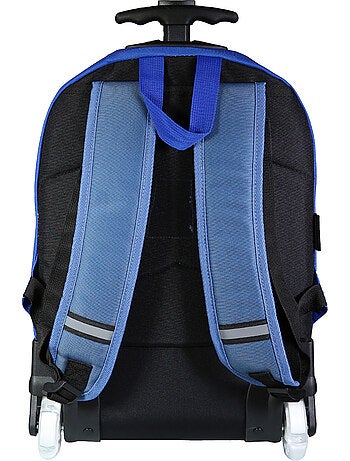 Bodypack Sac à dos à roulettes 2 compartiments Monster Bleu