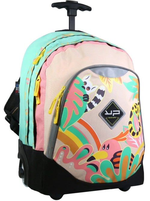 BODYPACK Sac à dos à roulettes 44 cm Jungle - Kiabi BODYPACK Sac à dos à roulettes 44 cm Jungle - Kiabi