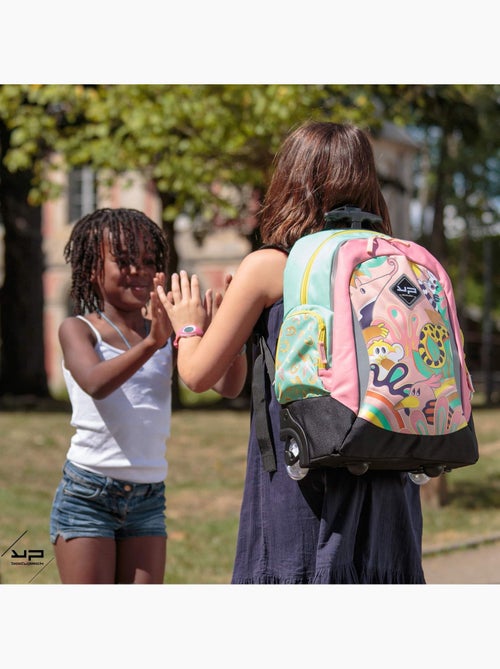 BODYPACK Sac à dos à roulettes 44 cm Jungle - Kiabi BODYPACK Sac à dos à roulettes 44 cm Jungle - Kiabi