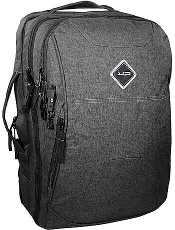 BODYPACK Sac à dos Business 2 EN 1 TRAVEL 2 compartiments Gris