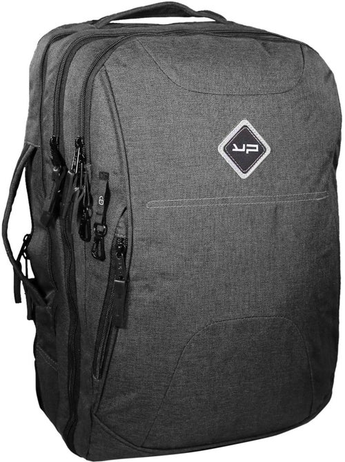 BODYPACK Sac à dos Business 2 EN 1 TRAVEL 2 compartiments Gris - Kiabi BODYPACK Sac à dos Business 2 EN 1 TRAVEL 2 compartiments Gris - Kiabi