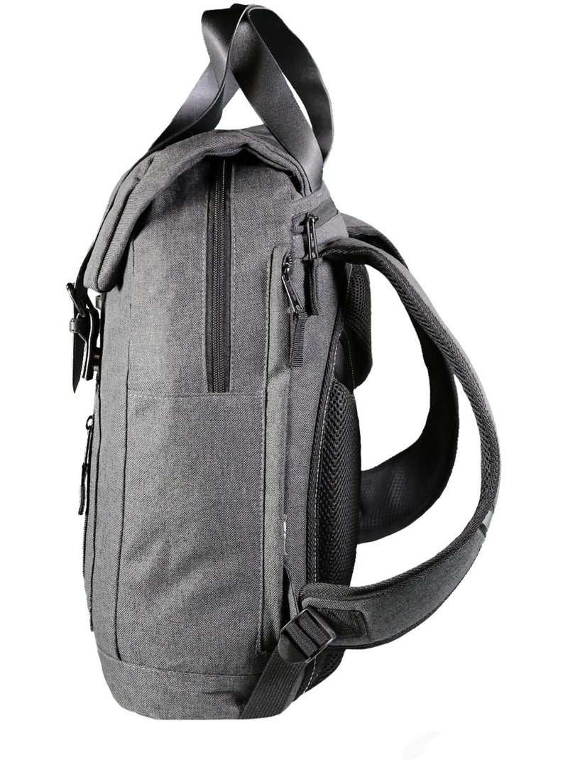 Bodypack sac à dos business arthur  2 compartiments gris Bleu - Kiabi