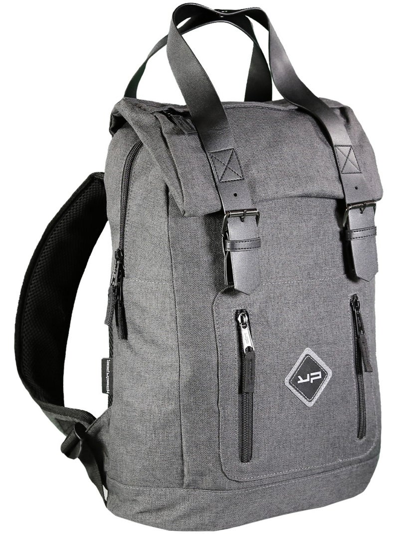 BODYPACK Sac à dos Business ARTHUR  2 Compartiments Gris Gris - Kiabi