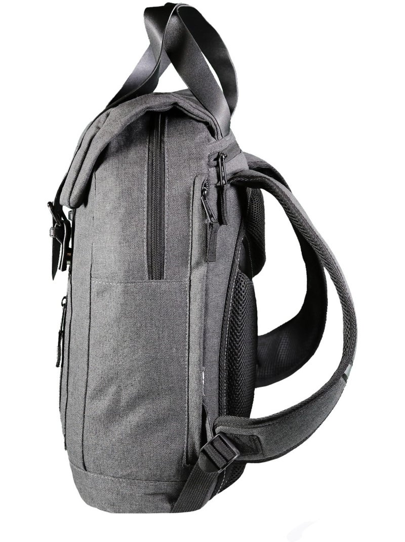 BODYPACK Sac à dos Business ARTHUR  2 Compartiments Gris Gris - Kiabi