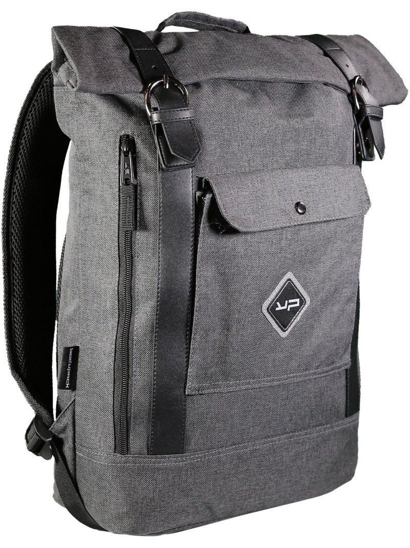 BODYPACK Sac à dos Business BALTHAZAR  2 Compartiment Gris Gris - Kiabi
