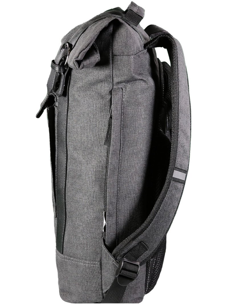 BODYPACK Sac à dos Business BALTHAZAR  2 Compartiment Gris Gris - Kiabi