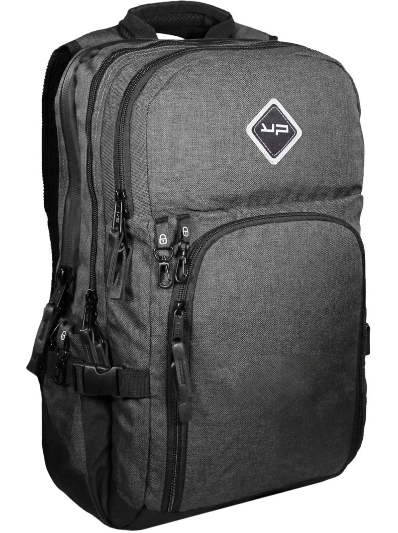 BODYPACK Sac à dos Business UNIX 2 compartiments Gris Gris - Kiabi