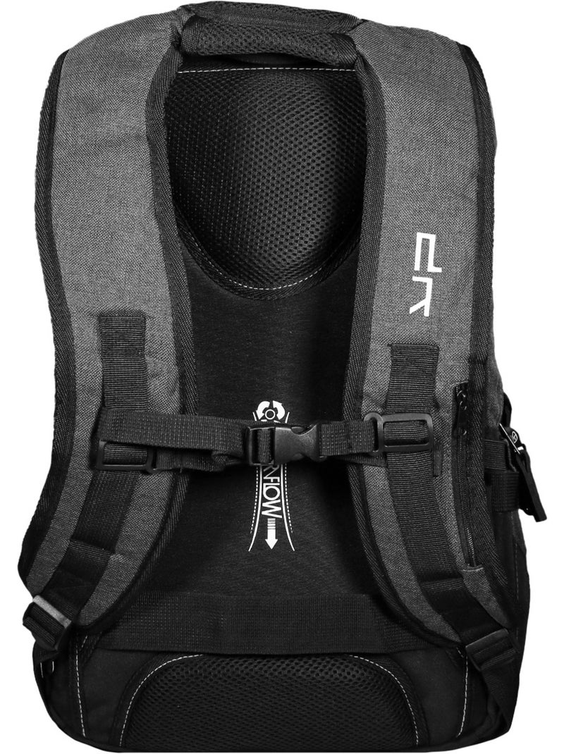 BODYPACK Sac à dos Business UNIX 2 compartiments Gris Gris - Kiabi