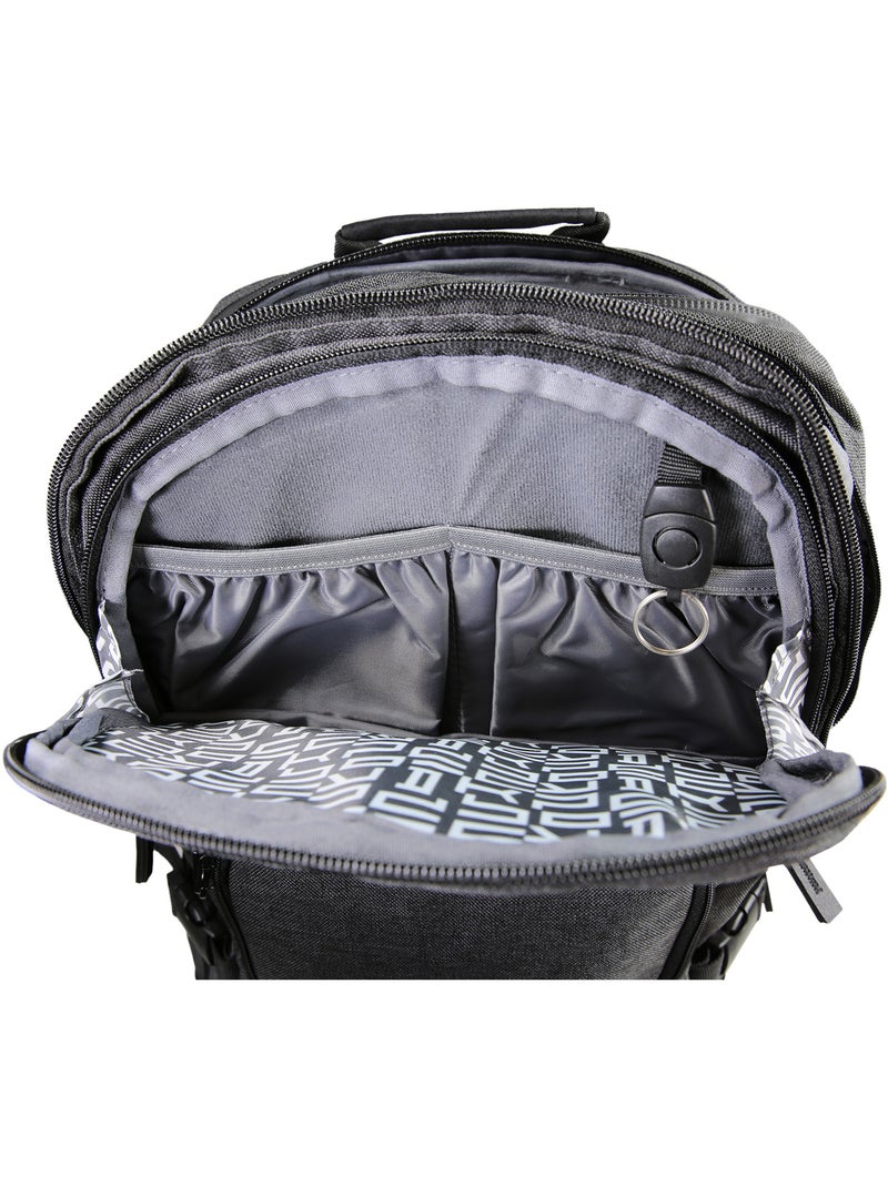 BODYPACK Sac à dos Business UNIX 2 compartiments Gris Gris - Kiabi