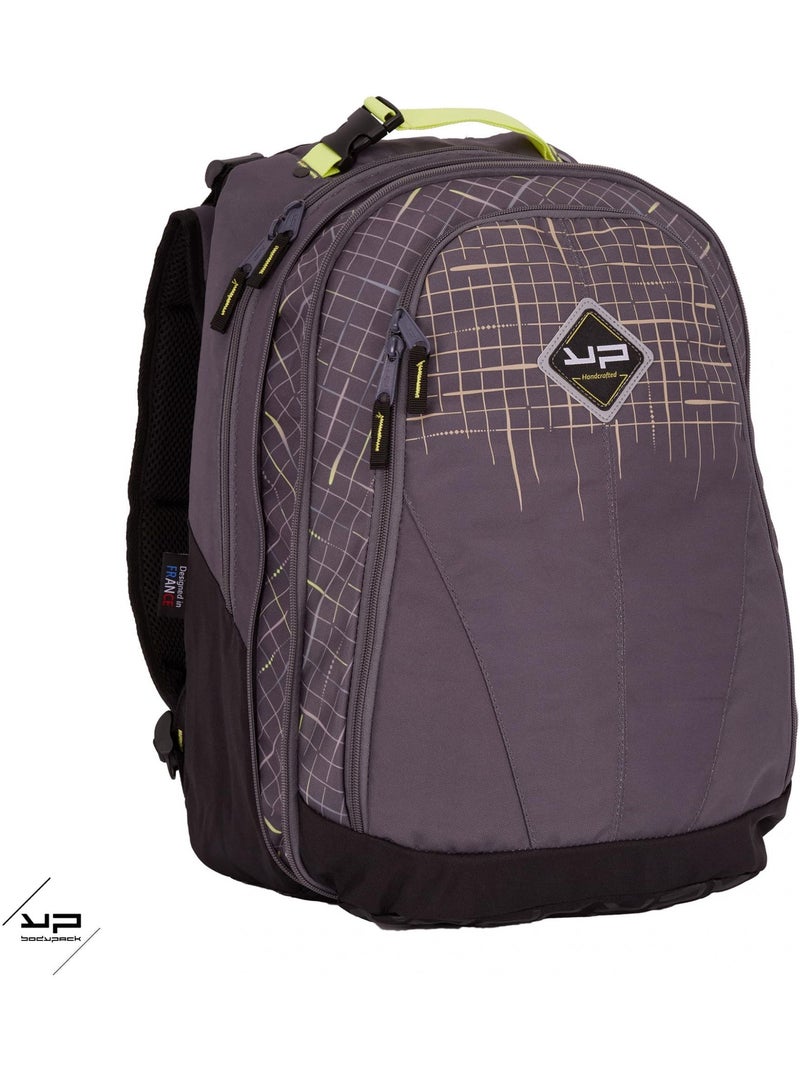 BODYPACK Sac à dos recyclé dos réglable Comète Gris - Kiabi