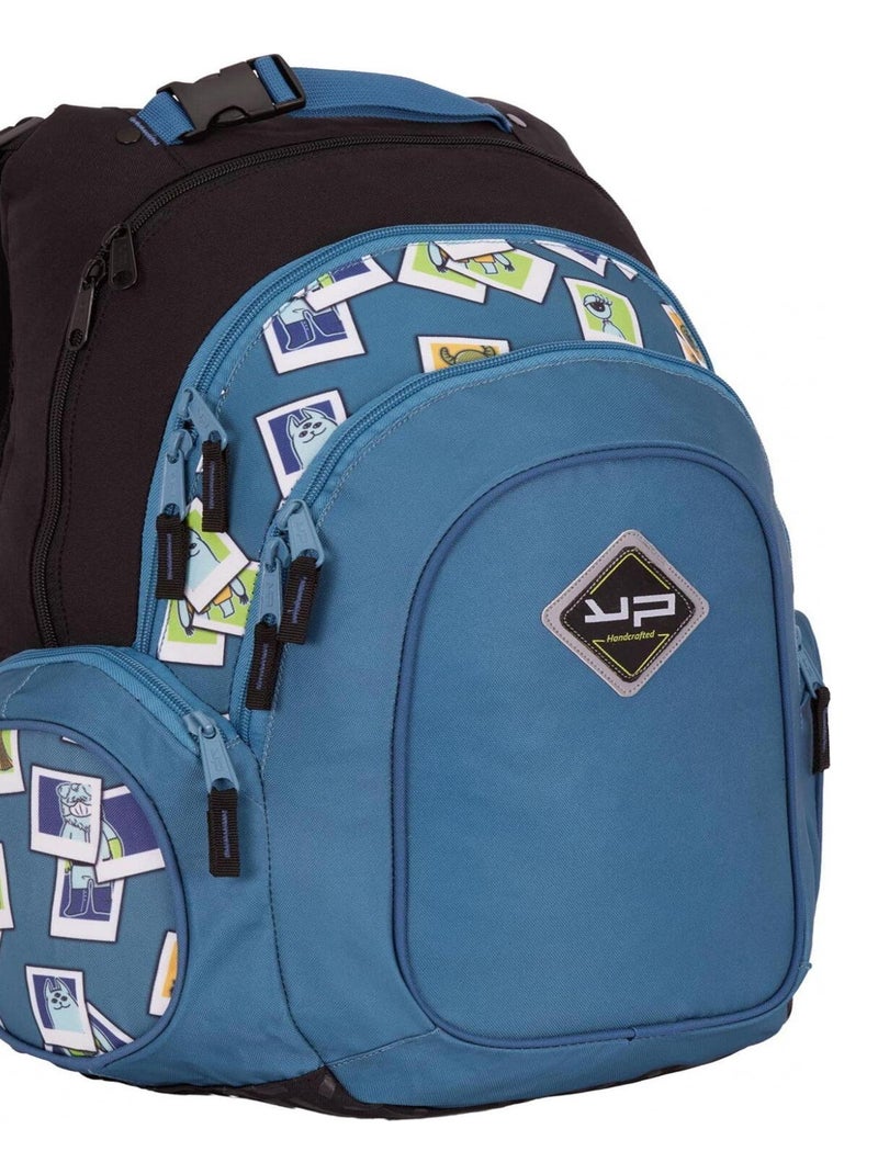 BODYPACK Sac à dos recyclé dos réglable Insta Bleu - Kiabi