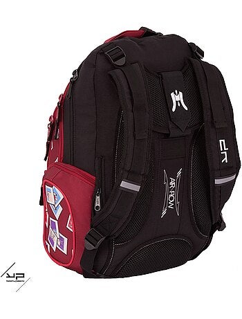 BODYPACK Sac à dos recyclé dos réglable Insta Rouge