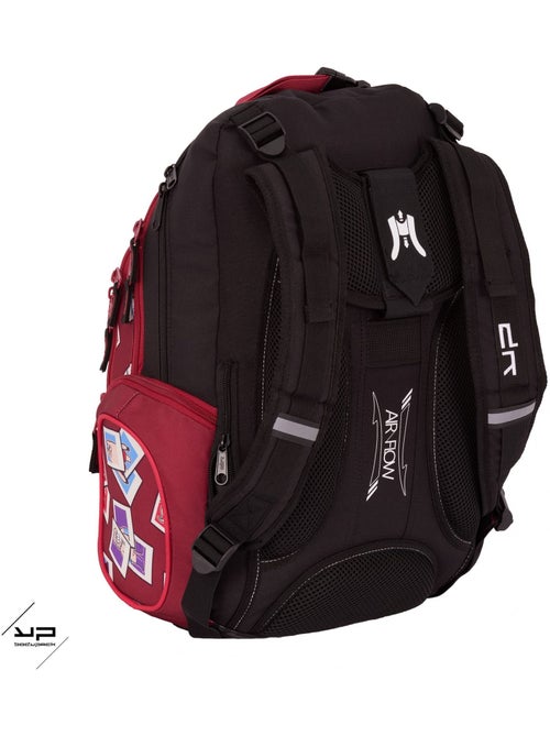 BODYPACK Sac à dos recyclé dos réglable Insta Rouge - Kiabi