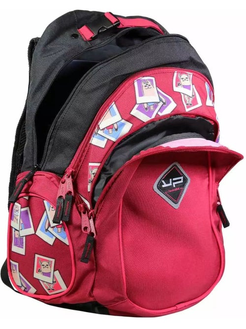BODYPACK Sac à dos recyclé dos réglable Insta Rouge - Kiabi
