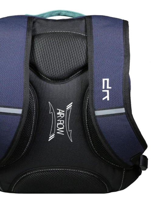 BODYPACK Sac à dos recyclé dos réglable Moiré Bleu - Kiabi