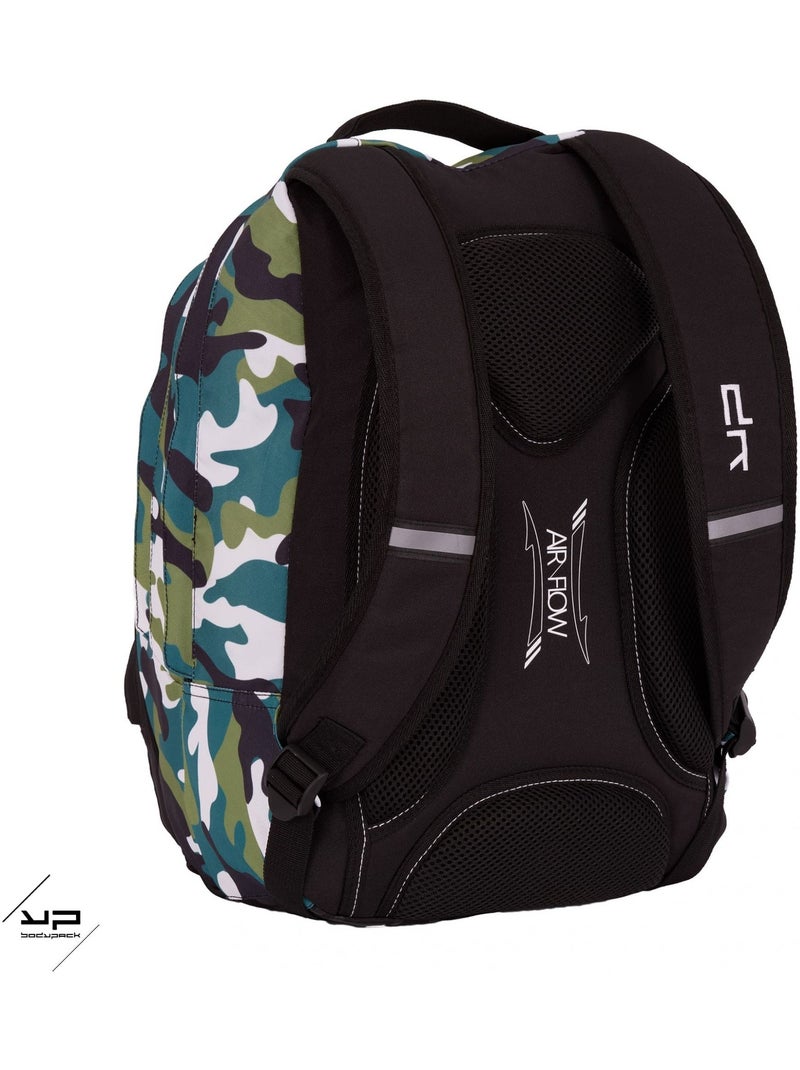 BODYPACK Sac à dos recyclé Intégral Camo Vert - Kiabi
