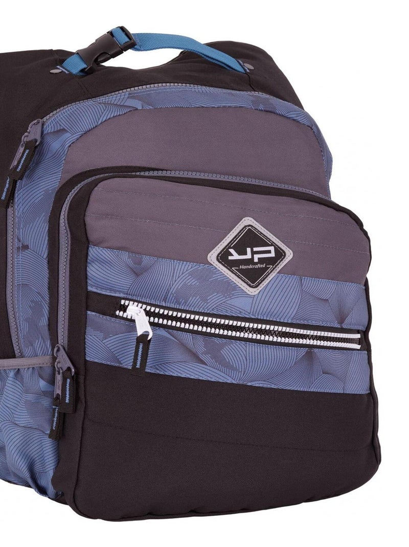 BODYPACK Sac à dos recyclé Moiré bleu Bleu - Kiabi