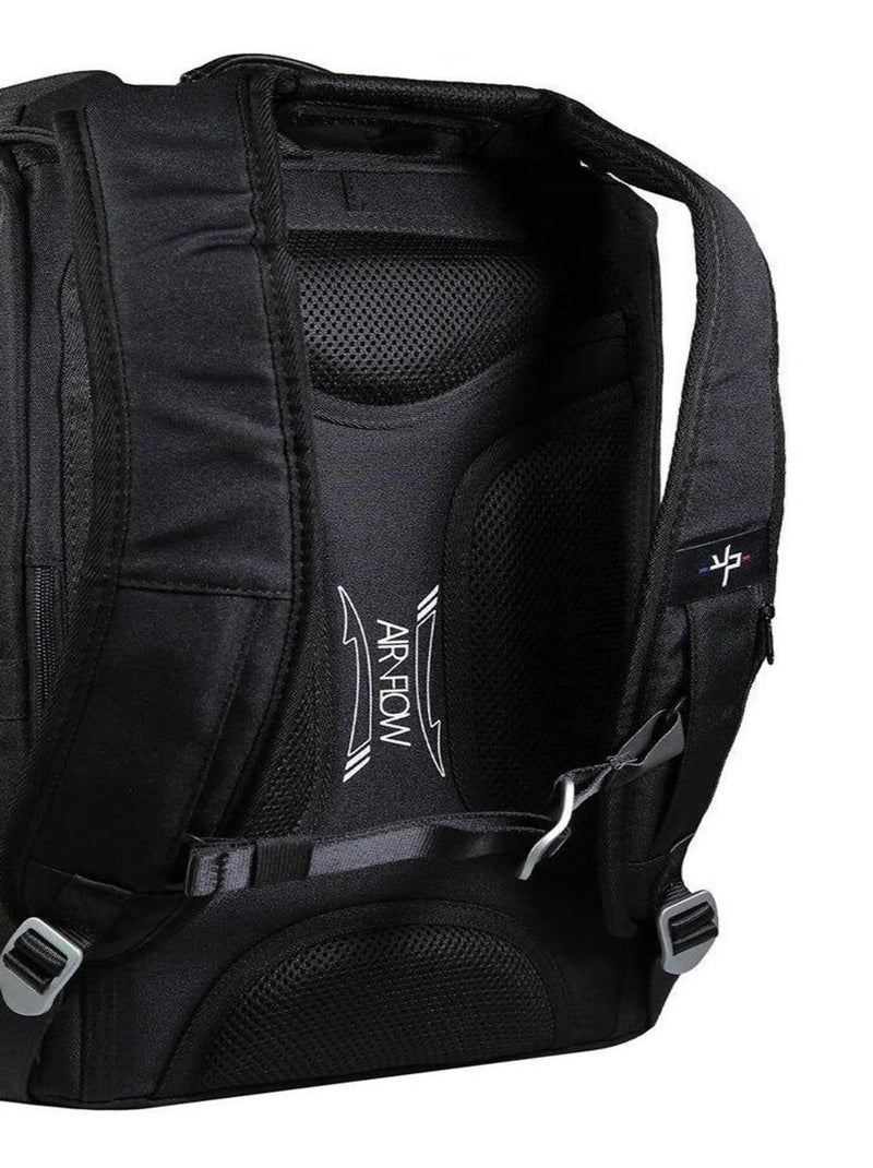 BODYPACK Sac à dos recyclé ordi usb typo 1 compartiment Noir - Kiabi