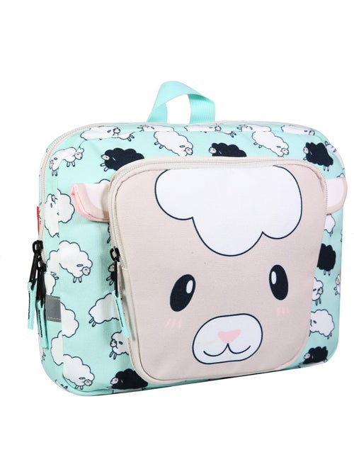 BODYPACK Sac goûter rectangulaire 30 cm Saute Mouton Vert - Kiabi