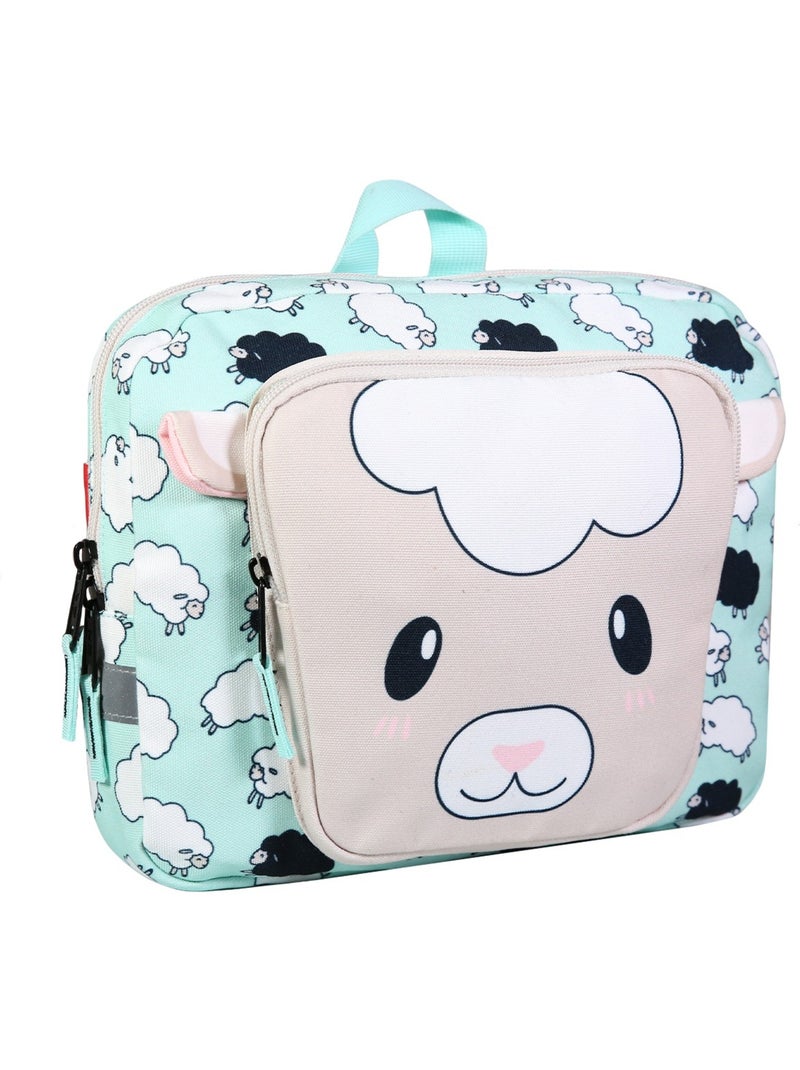 Bodypack sac goûter rectangulaire 30 cm saute mouton vert Violet - Kiabi