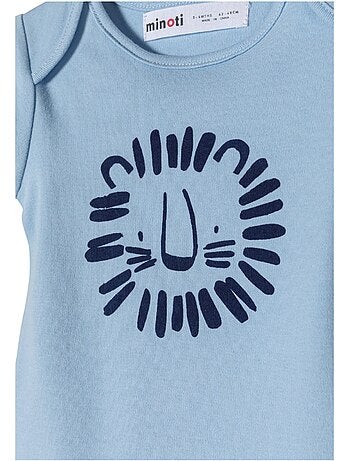 Bodys manches courtes motif/style imprimé - bébé garçon - minoti