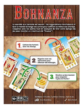 Bohnanza jeu coopératif