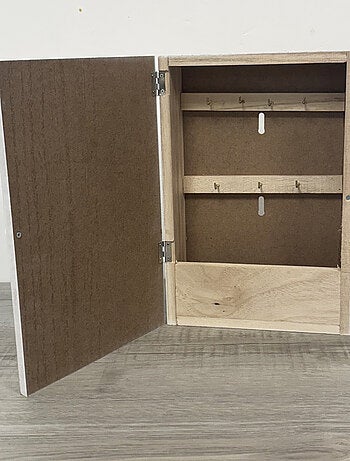 Bois à clés roue marine en bois blanc