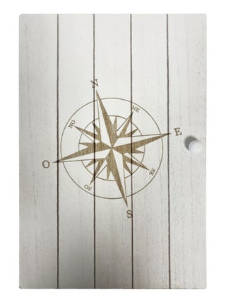 Bois à clés roue marine en bois blanc
