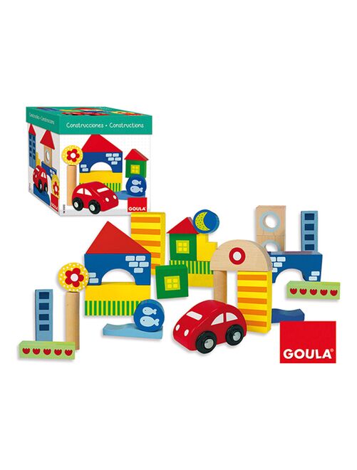 Jeux De Construction Bois Aimant Goula Pour Adultes Et Enfants