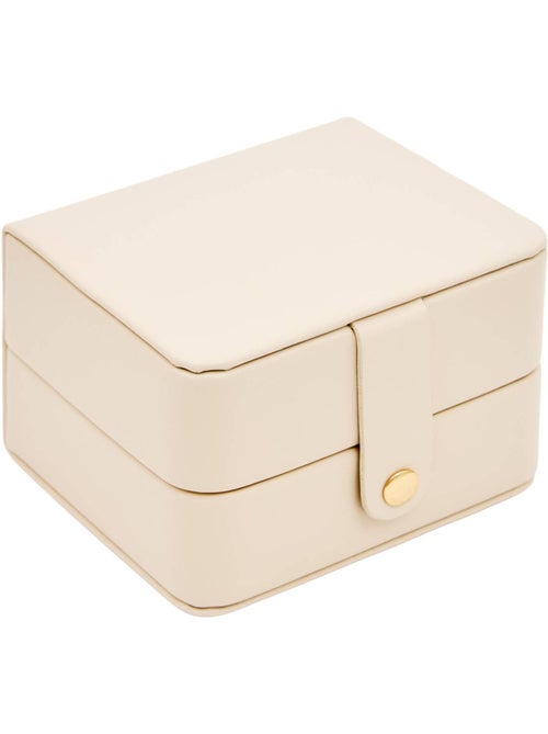 Boîte à bijoux de voyage rectangulaire NATTY - Kiabi