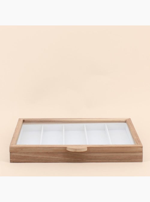 Boite à bijoux en bois 35x26,5cm - Kiabi