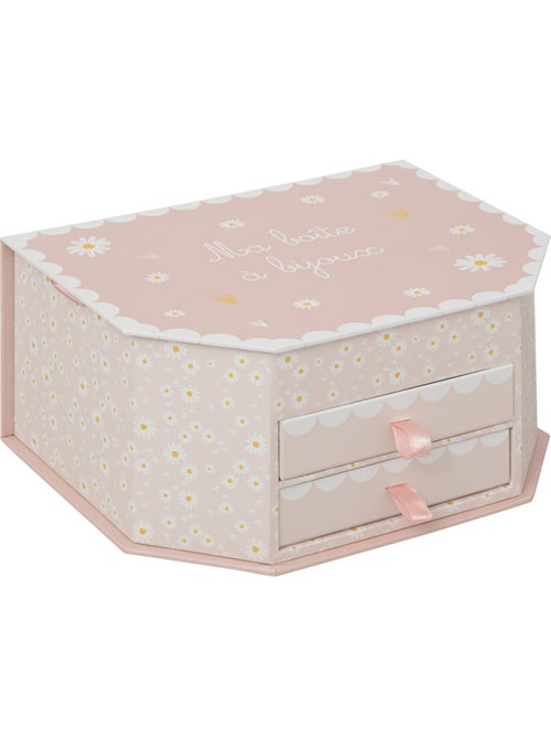 Boîte à bijoux enfant carton avec miroir LANA - Kiabi Boîte à bijoux enfant carton avec miroir LANA - Kiabi