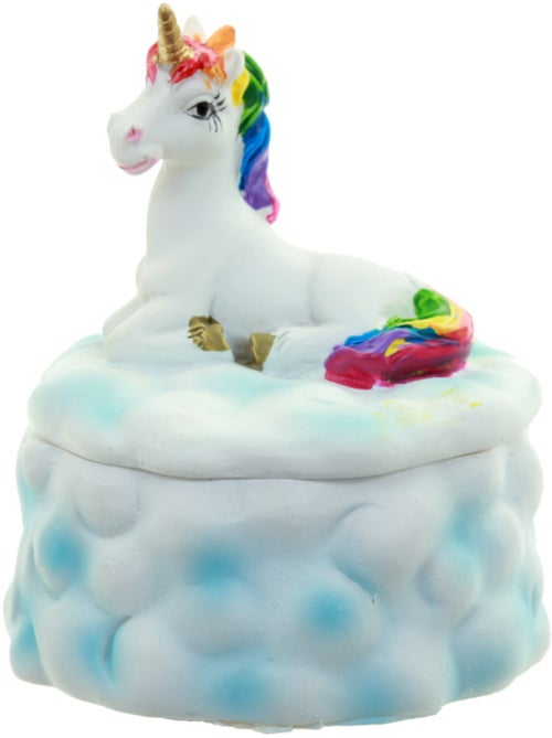 Boite a bijoux Licorne Arc-en-ciel sur nuage - Kiabi